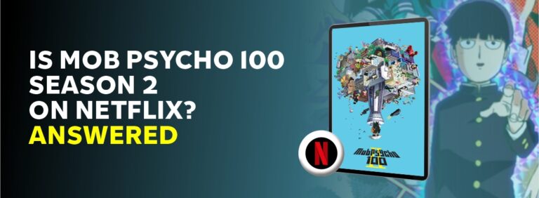 Is Mob Psycho 100 Season 2 on Netflix?
