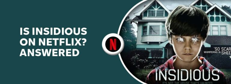 Is Insidious on Netflix?