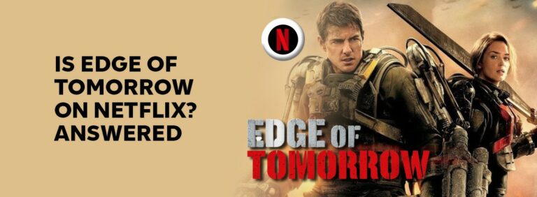 Is Edge of Tomorrow on Netflix?