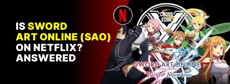 Is Sword Art Online (SAO) on Netflix?